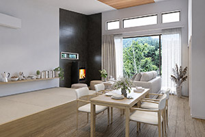 「SANTO RiverGate Villa & Spa」のKAZEルームの客室イメージ